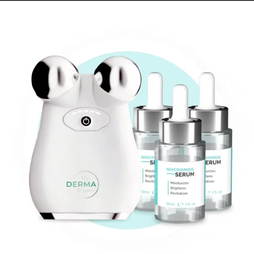 MicroSculpt™ | Microcurrent Facial Sculpting with 3 Months of Serum
